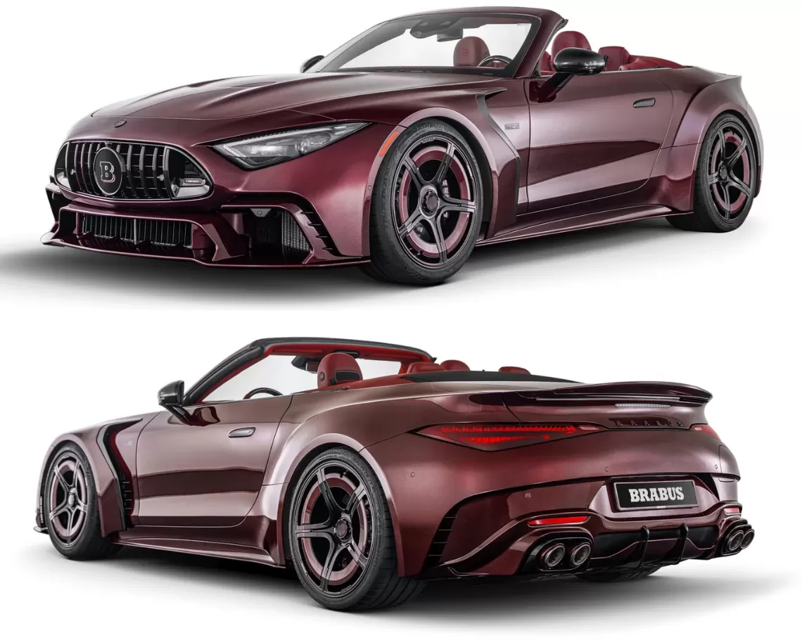 BRABUS ROCKET GTC DEEP RED1