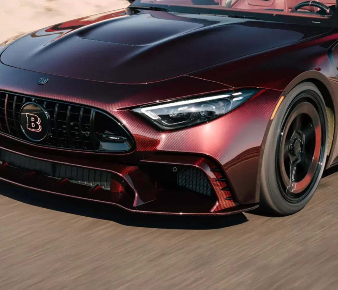 BRABUS ROCKET GTC DEEP RED2