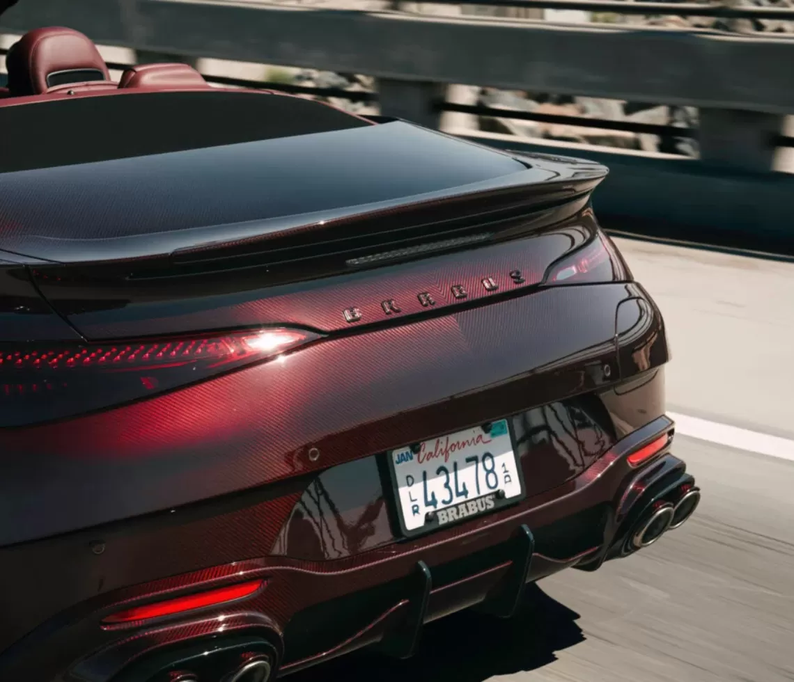 BRABUS ROCKET GTC DEEP RED3