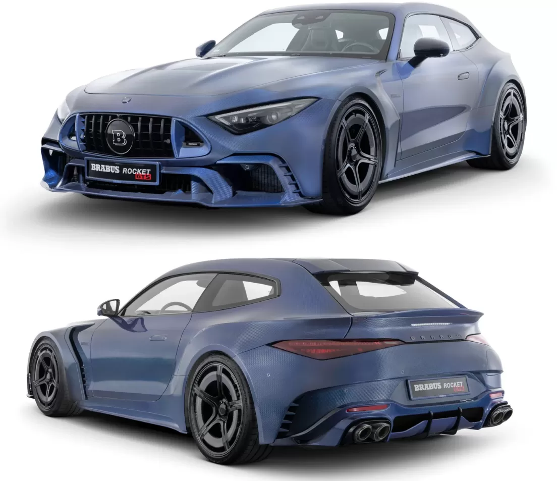 BRABUS ROCKET GTS DEEP BLUE1